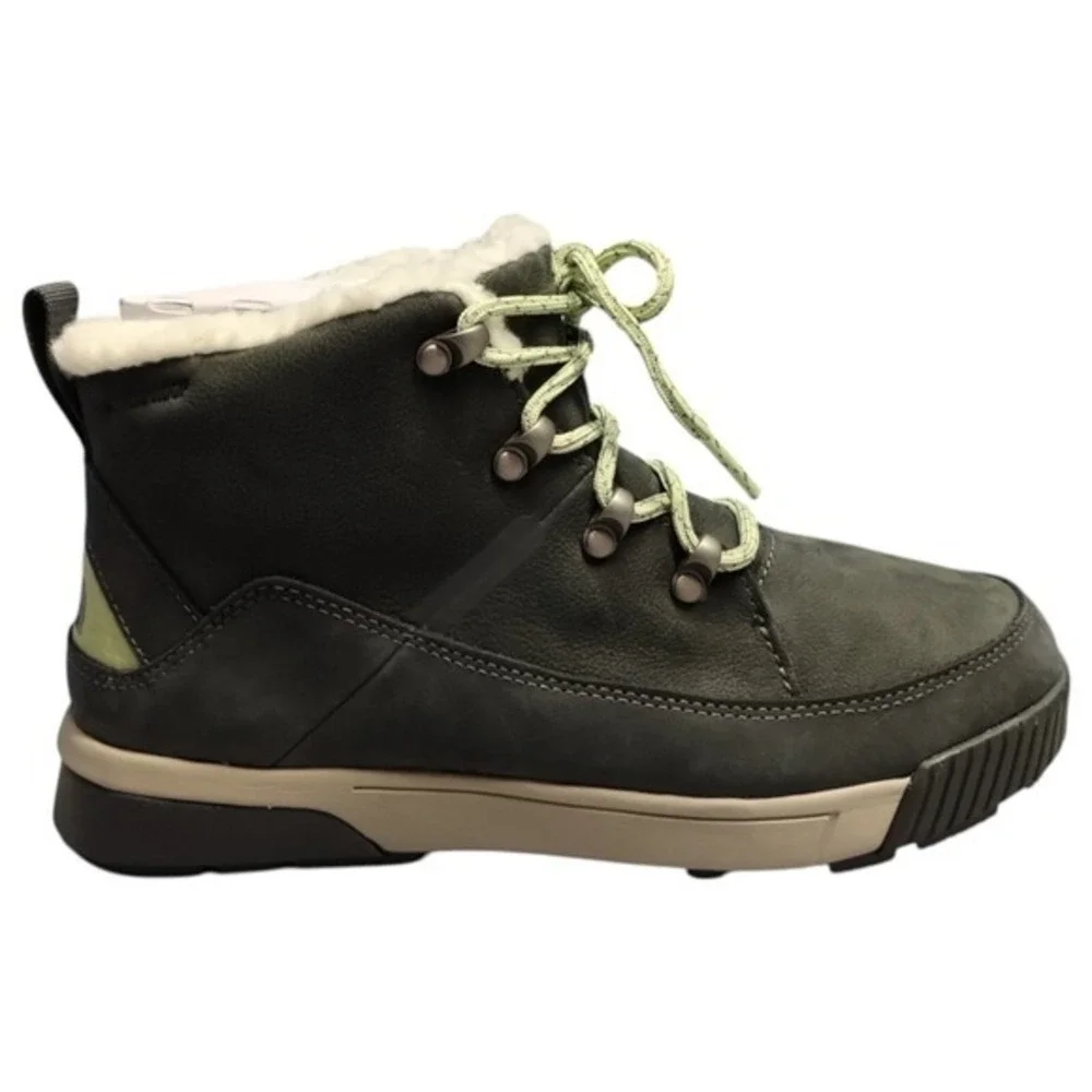 The North Face Sierra Winter Boots Womens 7.5 Multi‎ Mid Calf Lace-Up Waterproof